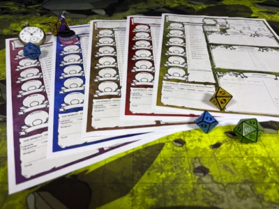 Detailed explanation of how to make a dungeons and dragons character.